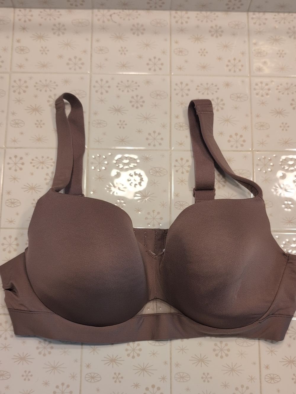 Cacique Smooth Molded T-Shirt Bra in Taupe
